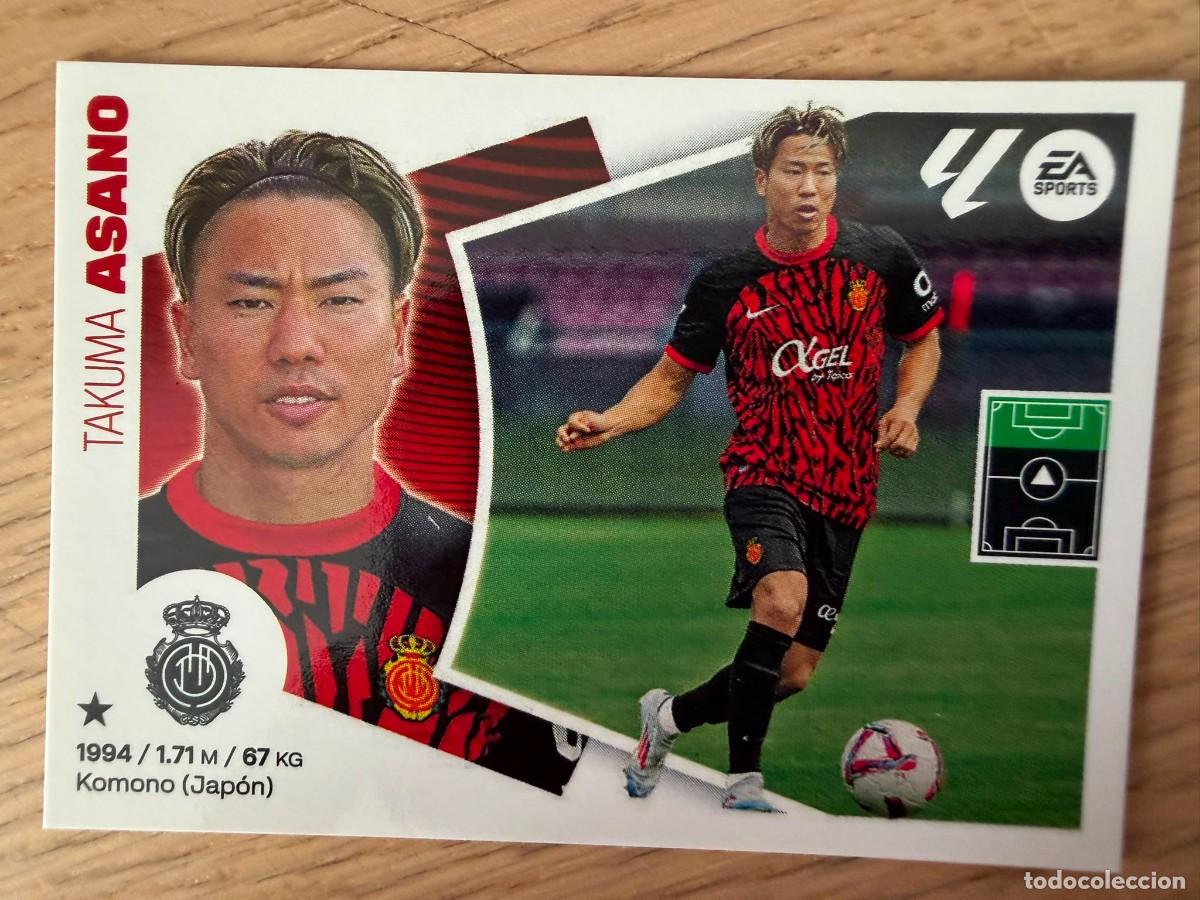 Cromos de f&uacute;tbol: FICHAJE 14 ASANO MALLORCA 24 25 2024 2025 LIGA EA SPORTS COLECCIONES ESTE SIN PEGAR STICKER