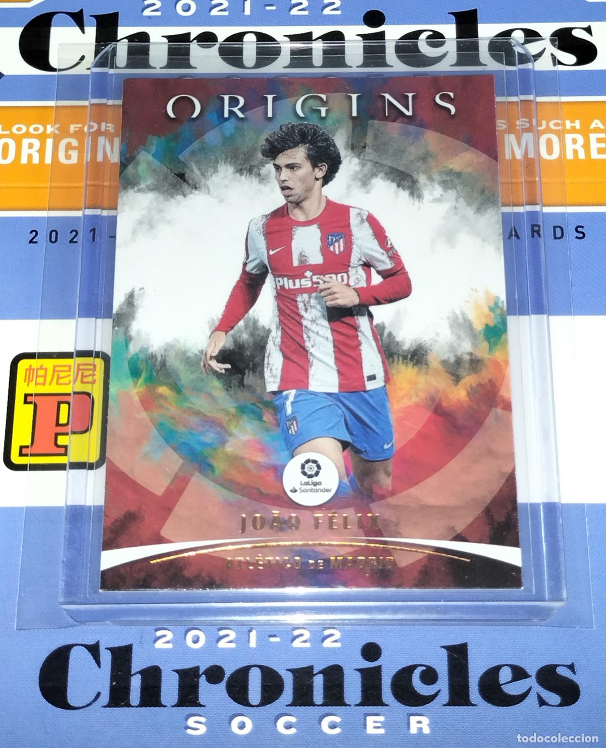 Cromos de f&uacute;tbol: N&ordm; 81 JOAO F&Eacute;LIX CARD CHRONICLES ORIGINS LA LIGA SOCCER 2021 2022 21 22 PANINI