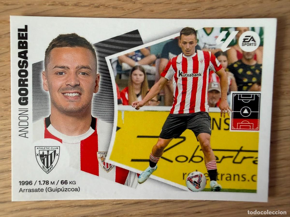 Cromos de Futebol: FICHAJE 18 GOROSABEL ATH BILBAO 24 25 2024 2025 LIGA EA SPORTS COLECCIONES ESTE SIN PEGAR STICKER