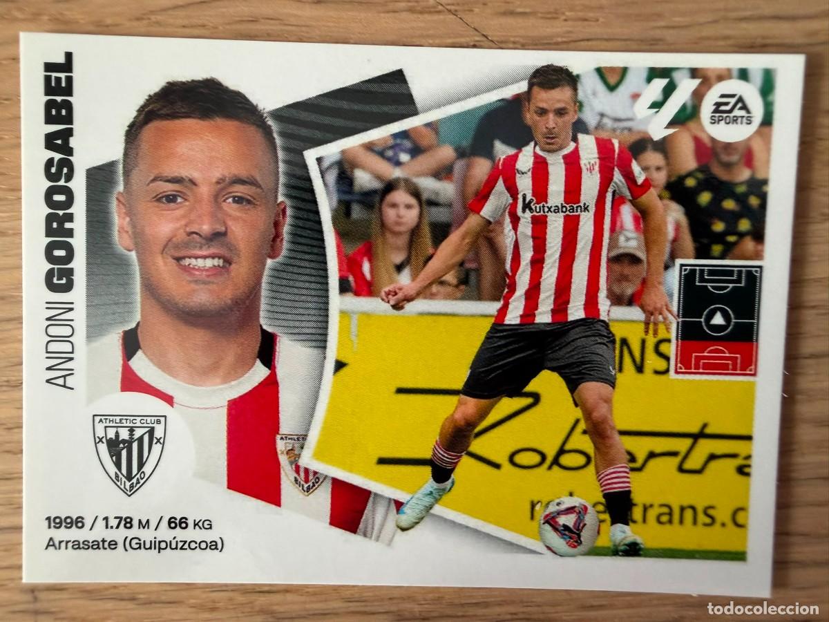 Cromos de Futebol: FICHAJE 18 GOROSABEL ATH BILBAO 24 25 2024 2025 LIGA EA SPORTS COLECCIONES ESTE SIN PEGAR STICKER