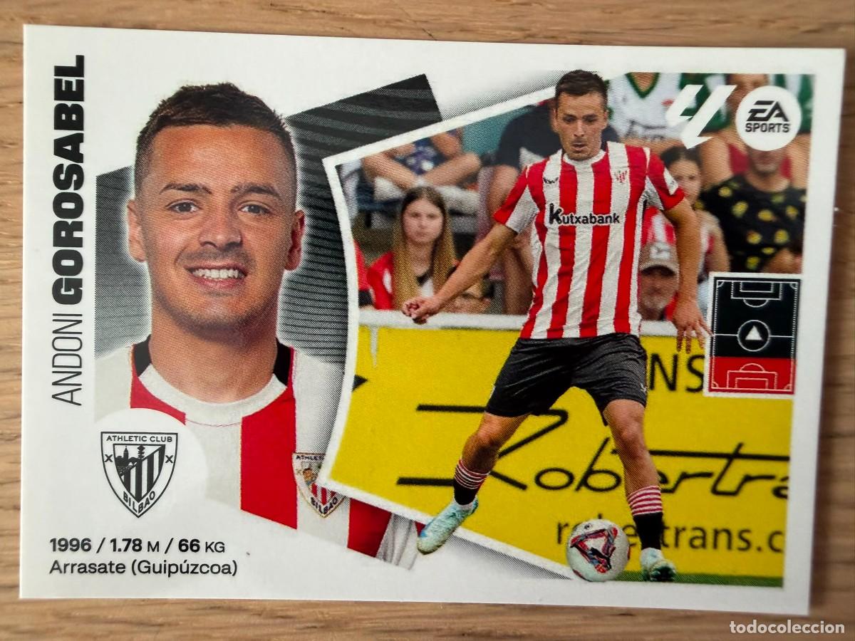 Cromos de Futebol: FICHAJE 18 GOROSABEL ATH BILBAO 24 25 2024 2025 LIGA EA SPORTS COLECCIONES ESTE SIN PEGAR STICKER