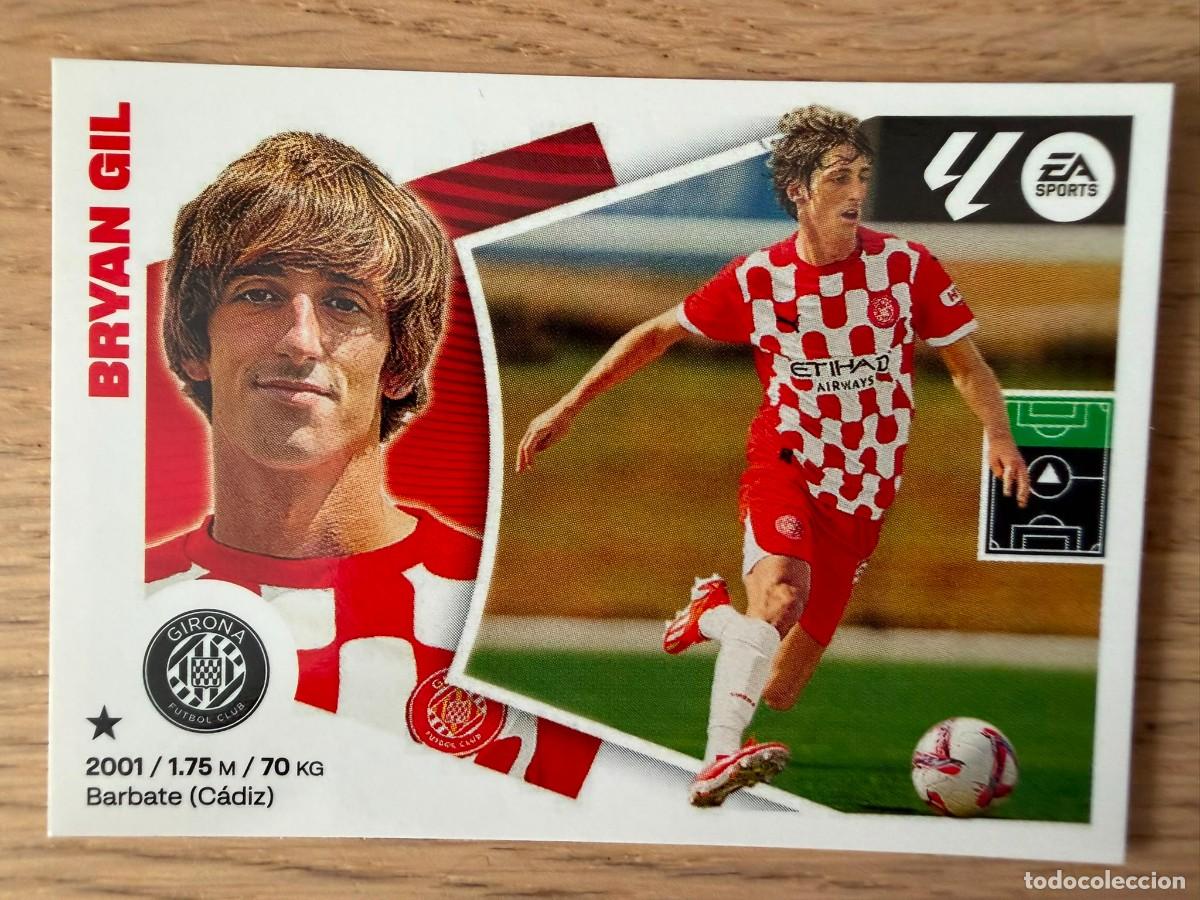 Cromos de f&uacute;tbol: FICHAJE 19 BRYAN GIL GIRONA 24 25 2024 2025 LIGA EA SPORTS COLECCIONES ESTE SIN PEGAR STICKER
