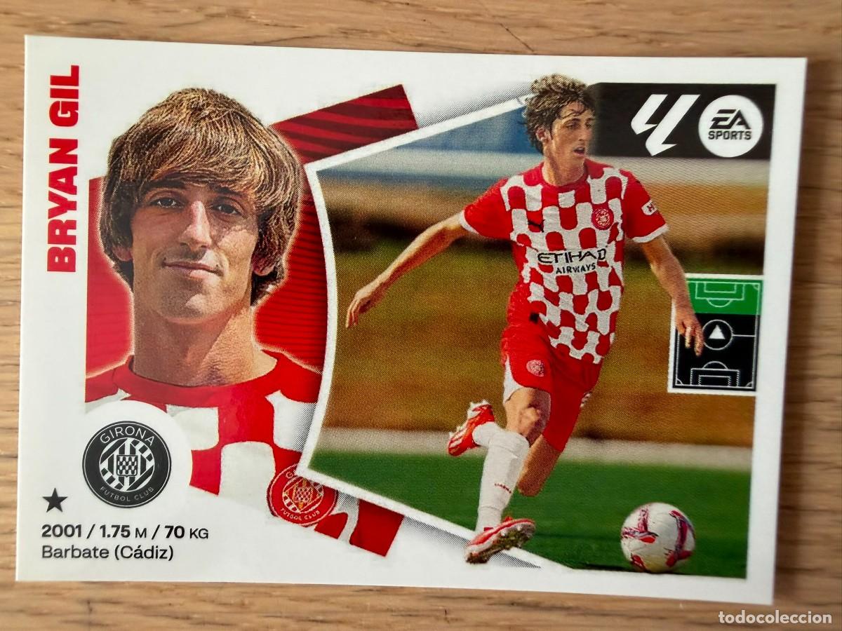Cromos de f&uacute;tbol: FICHAJE 19 BRYAN GIL GIRONA 24 25 2024 2025 LIGA EA SPORTS COLECCIONES ESTE SIN PEGAR STICKER