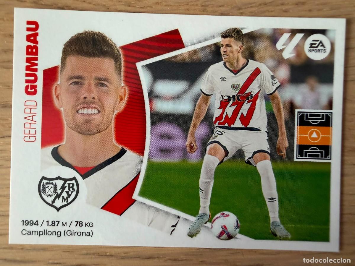 Cromos de f&uacute;tbol: FICHAJE 24 GUMBAU RAYO VALLECANO 24 25 2024 2025 LIGA EA SPORTS COLECCIONES ESTE SIN PEGAR STICKER