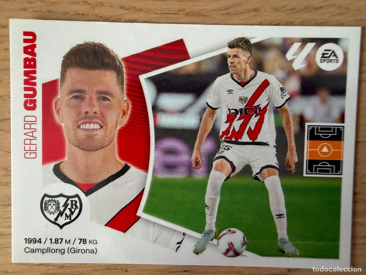 Cromos de f&uacute;tbol: FICHAJE 24 GUMBAU RAYO VALLECANO 24 25 2024 2025 LIGA EA SPORTS COLECCIONES ESTE SIN PEGAR STICKER