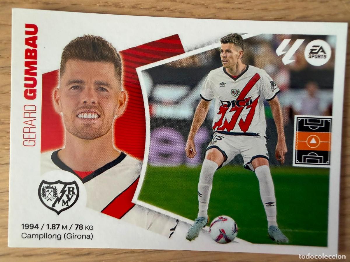 Cromos de f&uacute;tbol: FICHAJE 24 GUMBAU RAYO VALLECANO 24 25 2024 2025 LIGA EA SPORTS COLECCIONES ESTE SIN PEGAR STICKER