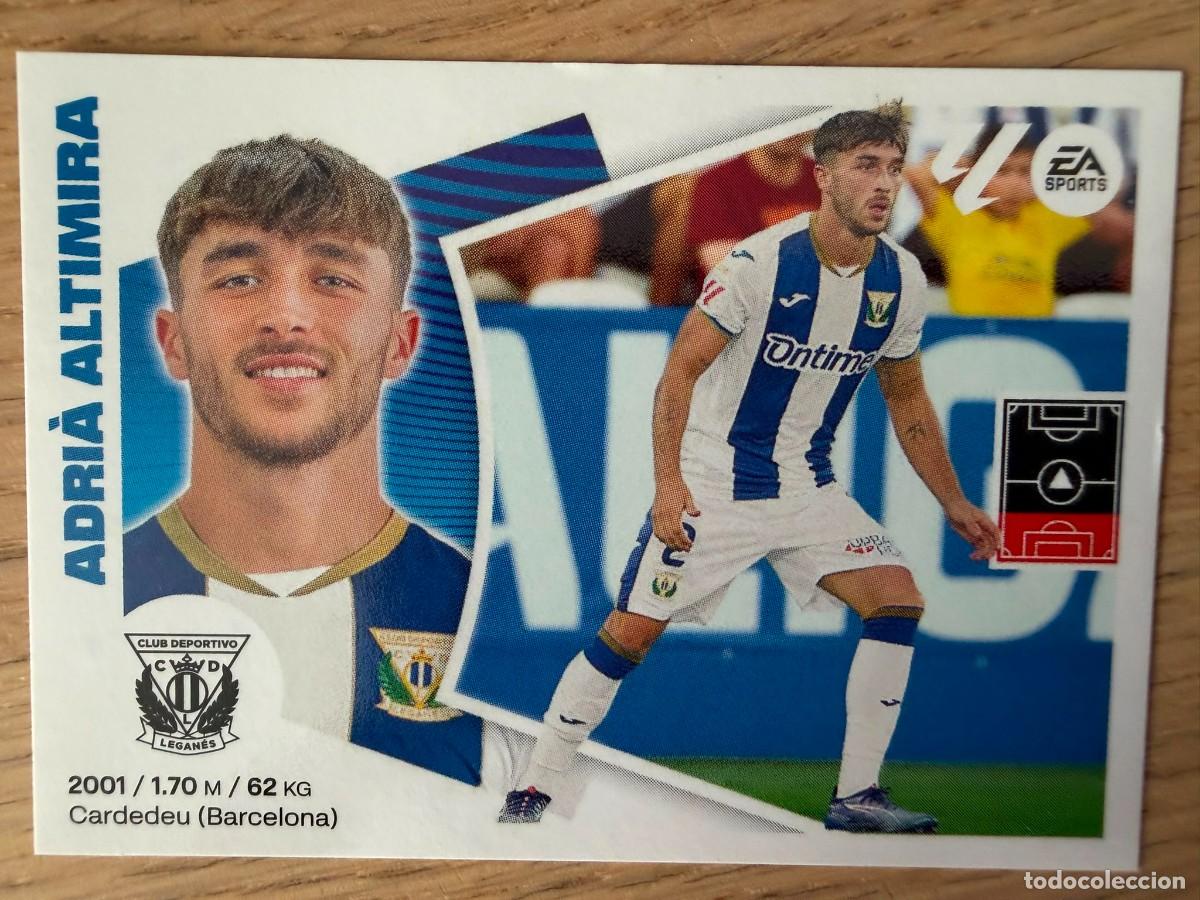 Cromos de f&uacute;tbol: FICHAJE 27 ADRIA ALTIMIRA LEGANES 24 25 2024 2025 LIGA EA SPORTS COLECCIONES ESTE SIN PEGAR STICKER