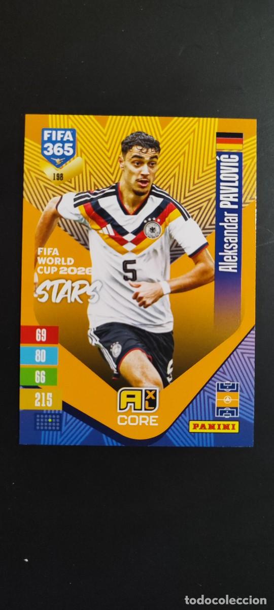 Cromos de f&uacute;tbol: ADRENALYN XL FIFA 365 2027 CARD CORE PAVLOVIC ALEMANIA # 198 PANINI