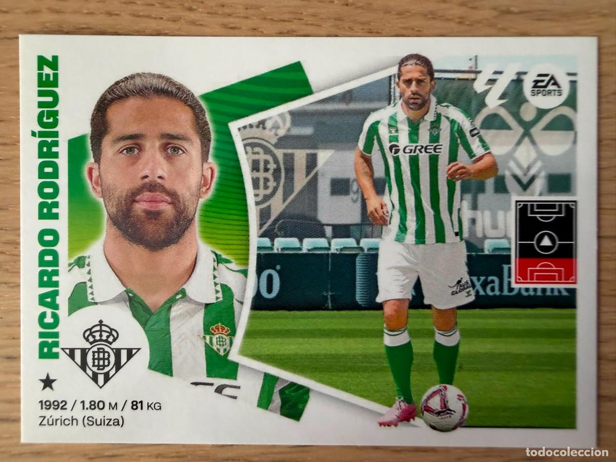 Cromos de f&uacute;tbol: FICHAJE 33 RICARDO RODRIGUEZ BETIS 24 25 2024 2025 LIGA EA SPORTS COLECCIONES ESTE SIN PEGAR STICKER