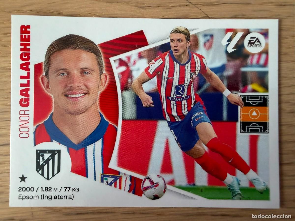 Cromos de f&uacute;tbol: FICHAJE 36 GALLAGHER AT MADRID 24 25 2024 2025 LIGA EA SPORTS COLECCIONES ESTE SIN PEGAR STICKER