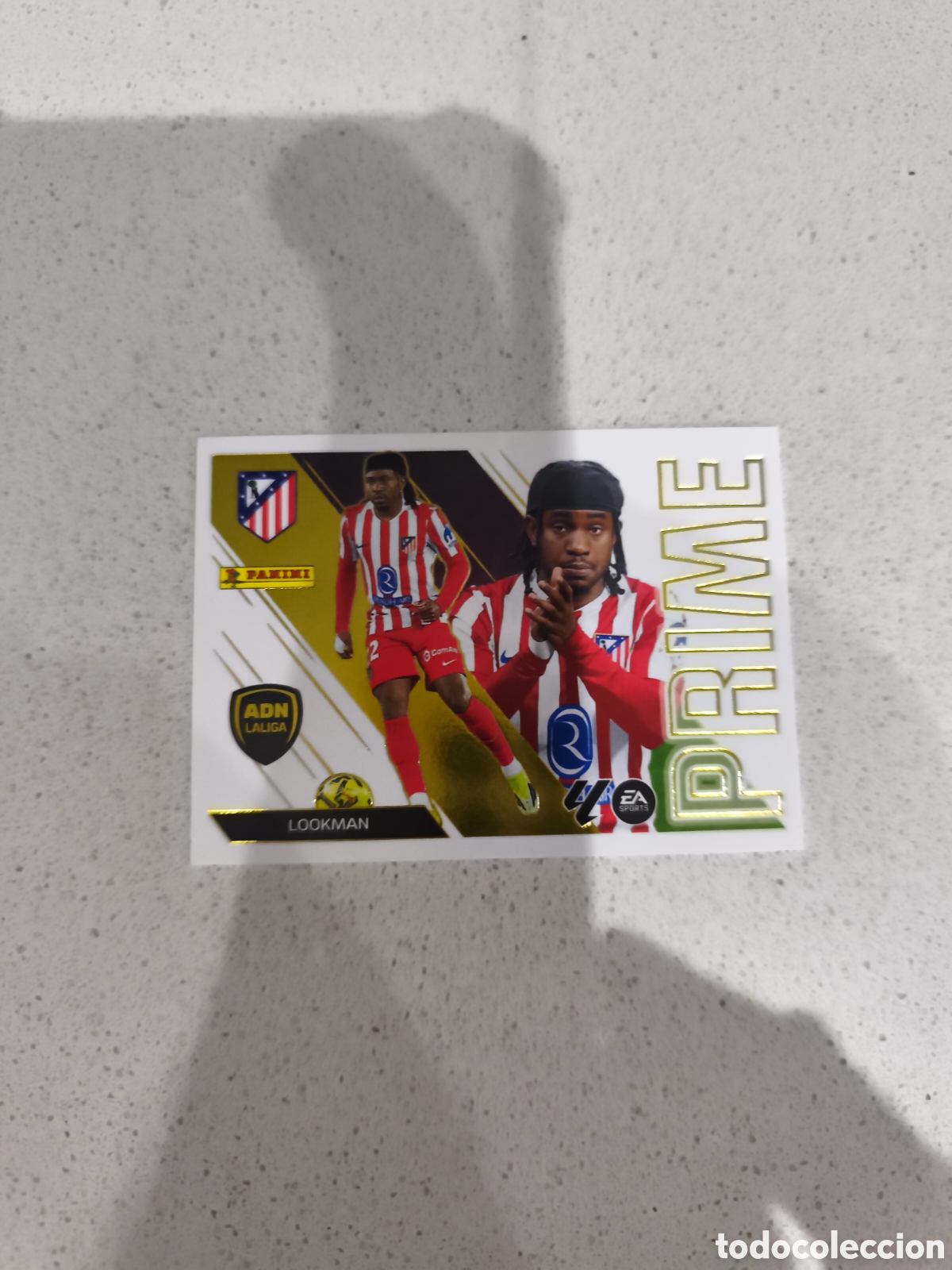 Cromos de f&uacute;tbol: CROMO N&Uacute;MERO 7 ADN LA LIGA PRIME LOOKMAN ATL&Eacute;TICO MADRID. LIGA ESTE 26/27. PANINI.