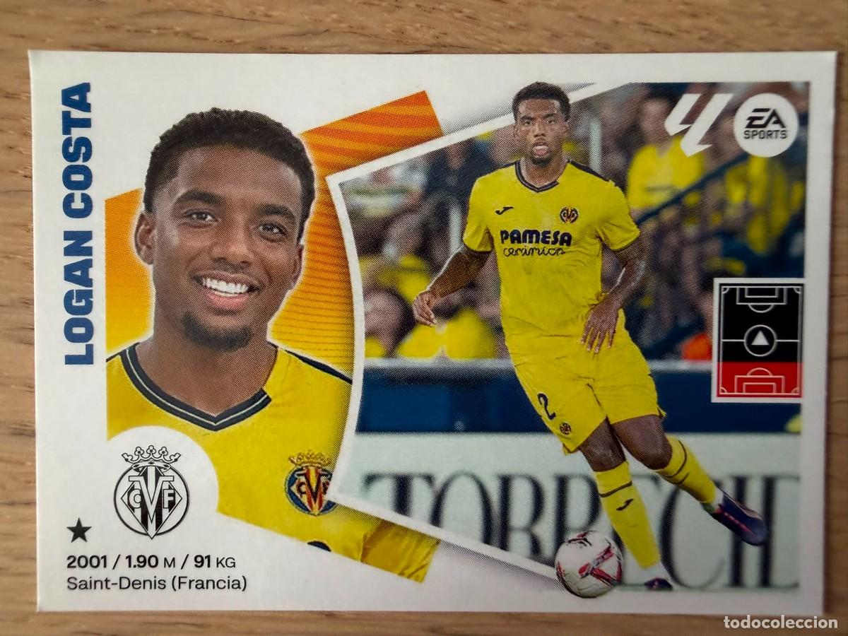Figurine di Calcio: FICHAJE 41 LOGAN COSTA VILLARREAL 24 25 2024 2025 LIGA EA SPORTS COLECCIONES ESTE SIN PEGAR STICKER