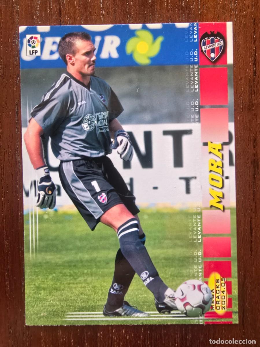 Figurine di Calcio: Cromo Futbol Megacracks 146.Mora.Levante.Liga 2004/05.Panini