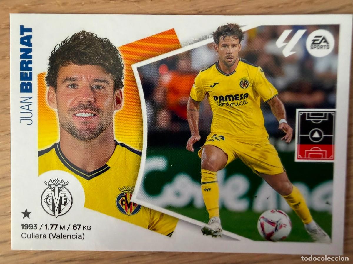 Figurine di Calcio: FICHAJE 60 JUAN BERNAT VILLARREAL 24 25 2024 2025 LIGA EA SPORTS COLECCIONES ESTE SIN PEGAR STICKER