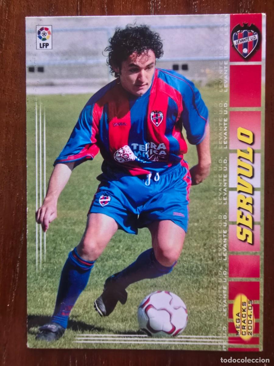 Figurine di Calcio: Cromo Futbol Megacracks 157.Servulo.Levante.Liga 2004/05.Panini