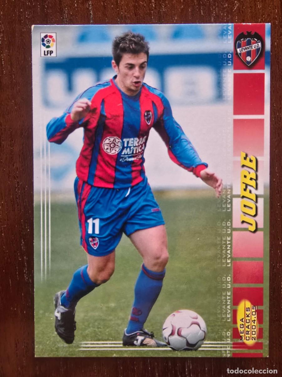 Figurine di Calcio: Cromo Futbol Megacracks 158.Jofre.Levante.Liga 2004/05.Panini