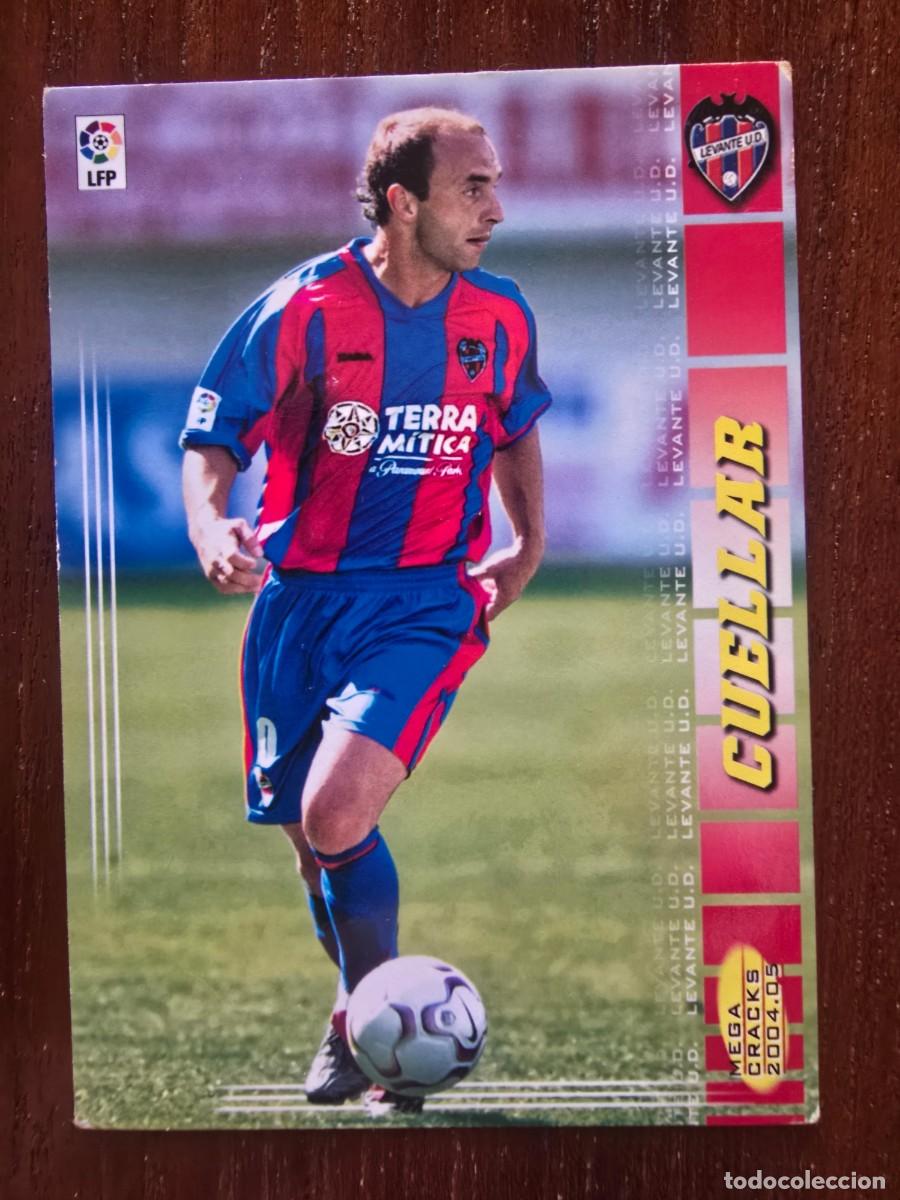 Cromos de f&uacute;tbol: Cromo Futbol Megacracks 159.Cuellar.Levante.Liga 2004/05.Panini