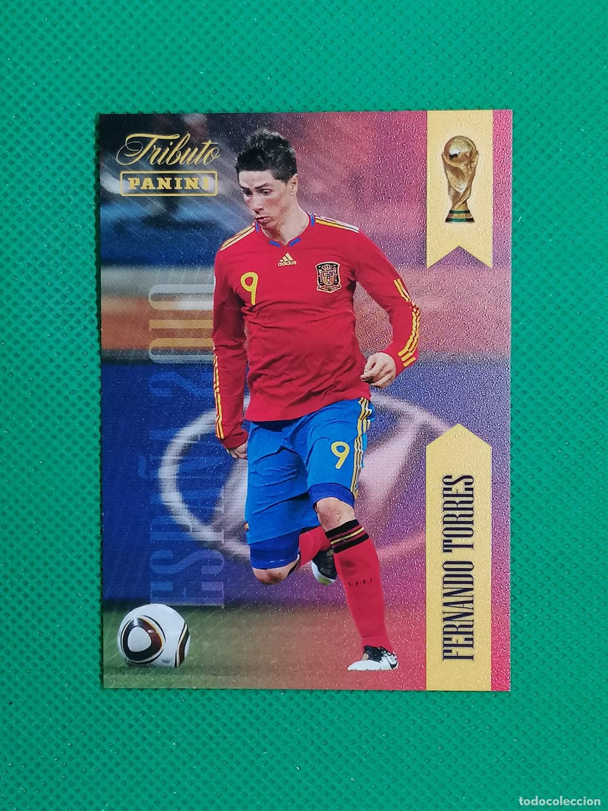 Cromos de f&uacute;tbol: 9 FERNANDO TORRES 2010 ⚽PANINI TRIBUTO SELECCION ESPA&Ntilde;OLA ESPA&Ntilde;A CARD 26 2026⚽