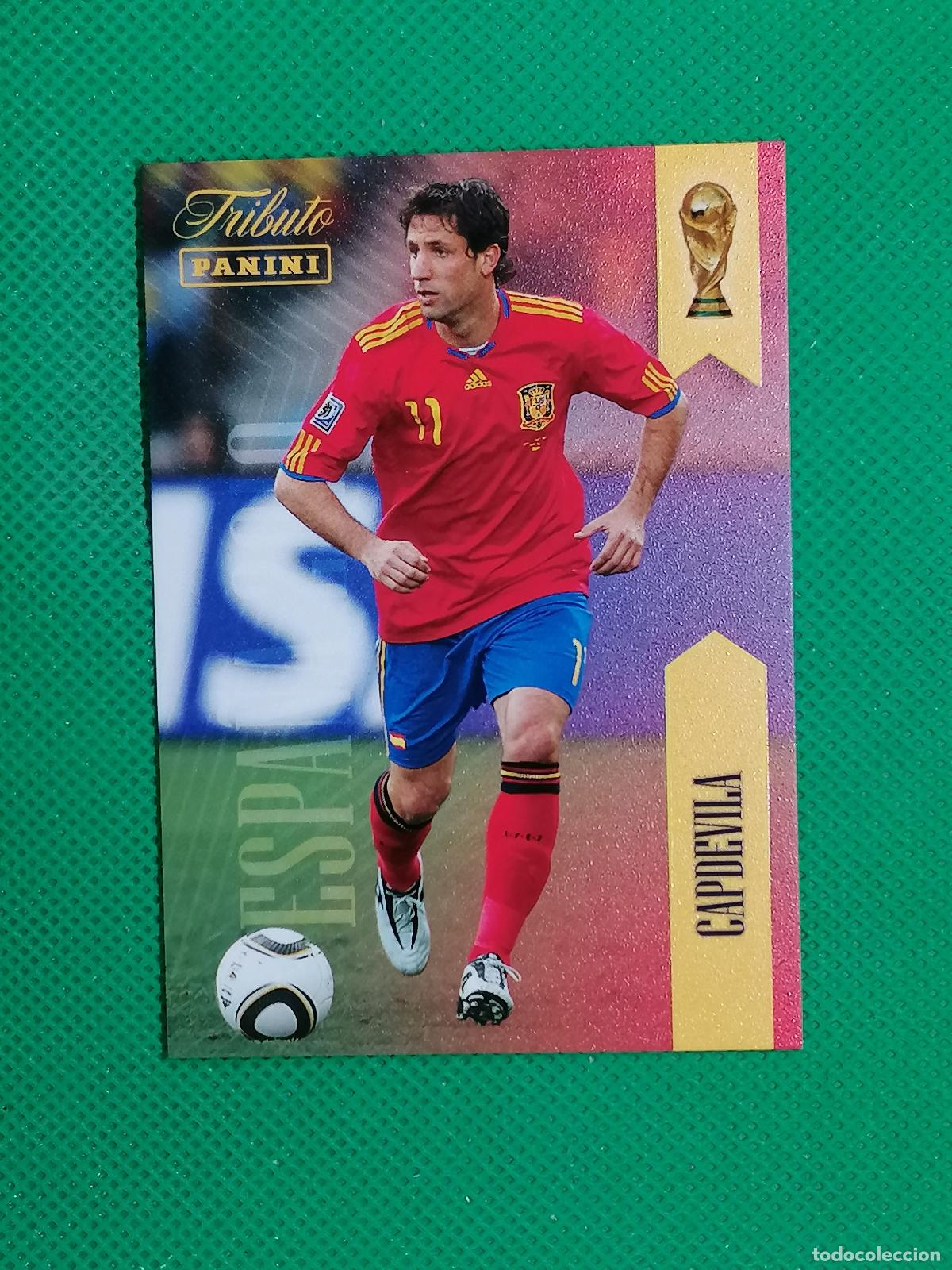 Cromos de f&uacute;tbol: 11 CAPDEVILA 2010 ⚽PANINI TRIBUTO SELECCION ESPA&Ntilde;OLA ESPA&Ntilde;A CARD 26 2026⚽