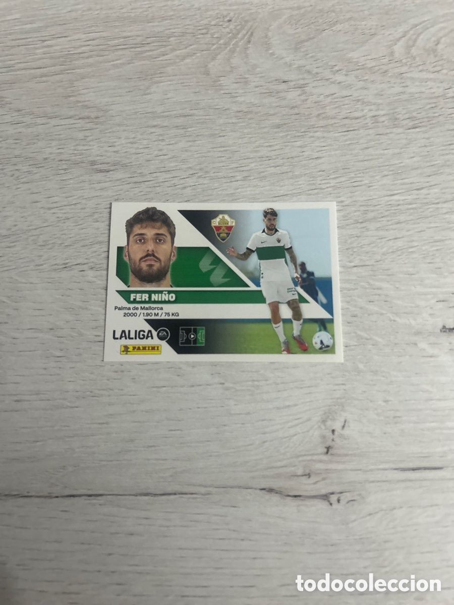 Cromos de f&uacute;tbol: Fer Ni&ntilde;o 15 &Uacute;ltimos Fichajes Elche Segunda 2 Edici&oacute;n Liga Este 2026/27 26-27 Panini