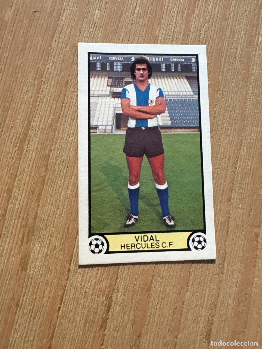 Cromos de f&uacute;tbol: 22. CROMO LIGA ESTE SIN PEGAR 1979-80 79-80 VIDAL HERCULES