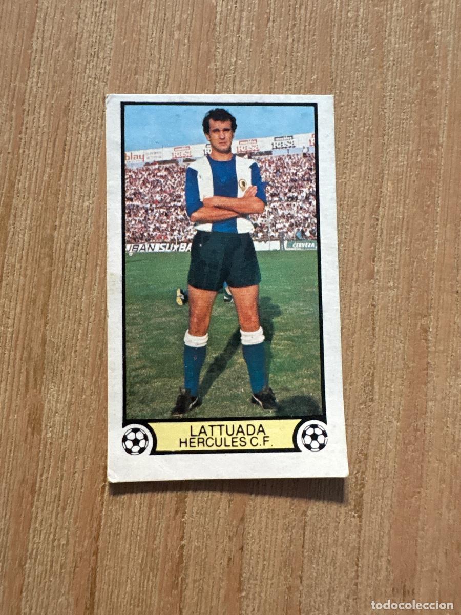 Cromos de f&uacute;tbol: 22. CROMO LIGA ESTE SIN PEGAR 1979-80 79-80 LATTVADA HERCULES