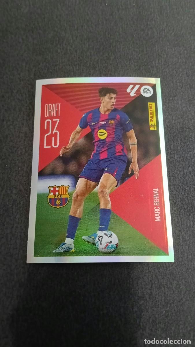 Cromos de f&uacute;tbol: Marc Bernal Draft 23 N&ordm; 15 Barcelona Ediciones Liga este 26 27 2026/2027