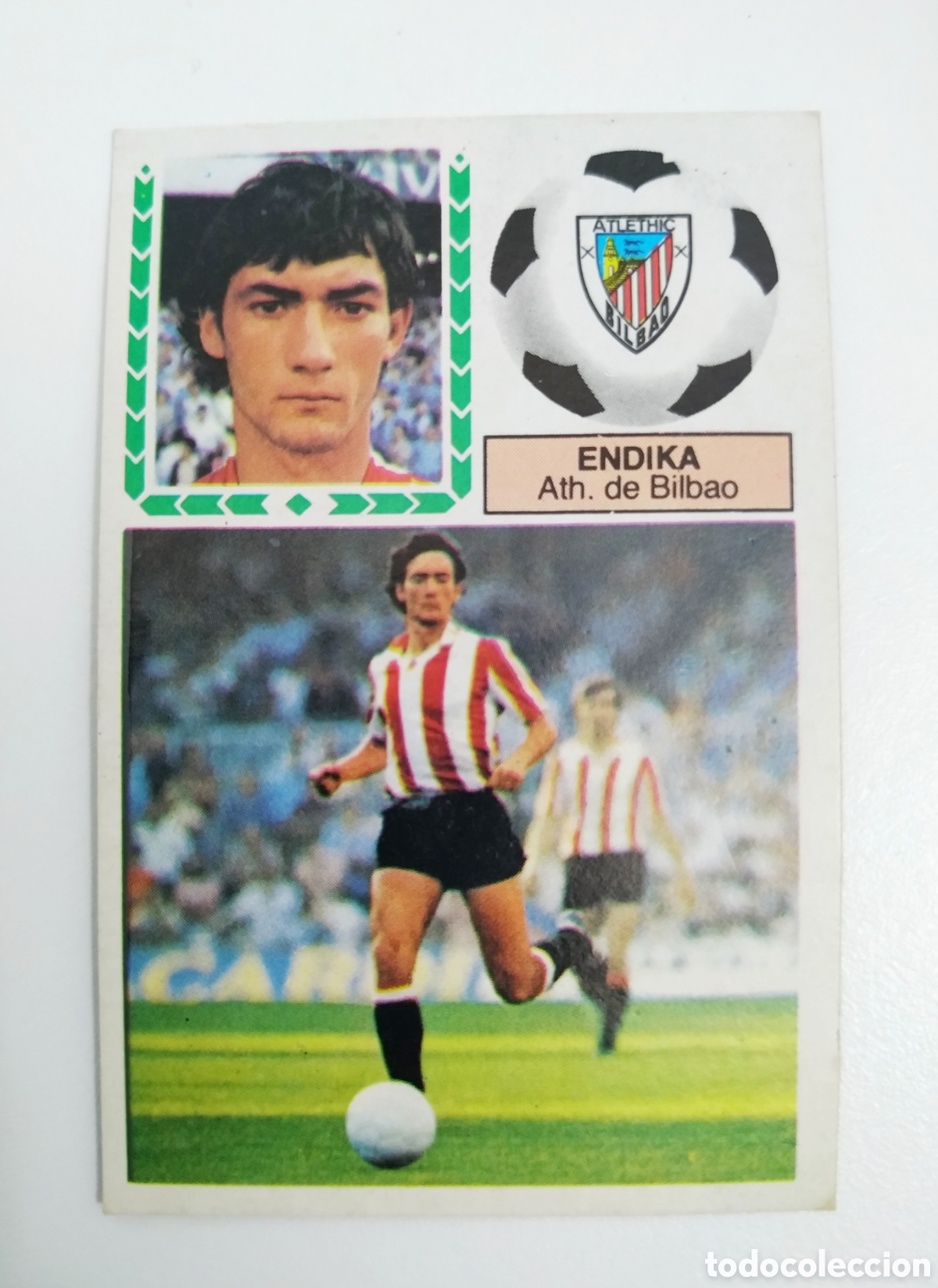 Cromos de f&uacute;tbol: CROMO LIGA ESTE 83 84 ENDIKA COLOCA ATH BILBAO.