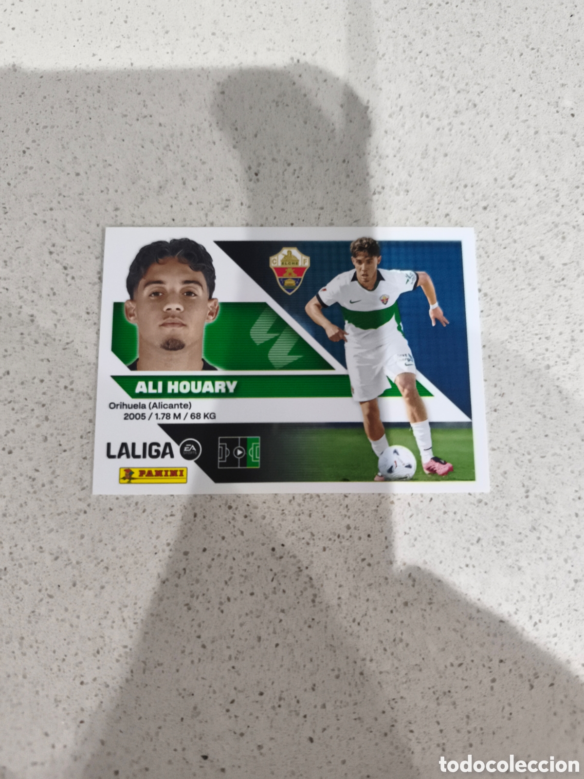 Cromos de f&uacute;tbol: CROMO N&Uacute;MERO 17 ALI HOUARY ELCHE. LIGA ESTE 26/27. PANINI. SEGUNDA EDICI&Oacute;N.