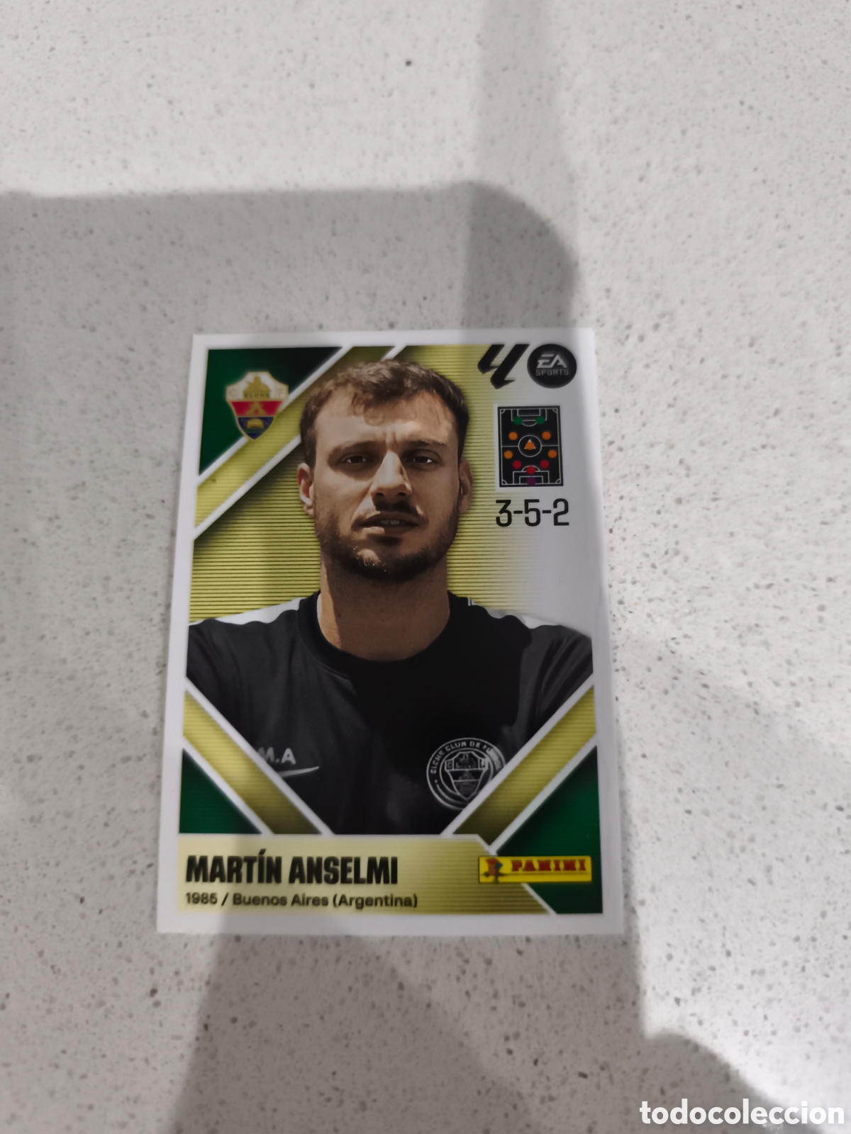 Cromos de f&uacute;tbol: CROMO N&Uacute;MERO 2 ANSELMI ELCHE. LIGA ESTE 26/27. PANINI. SEGUNDA EDICI&Oacute;N.