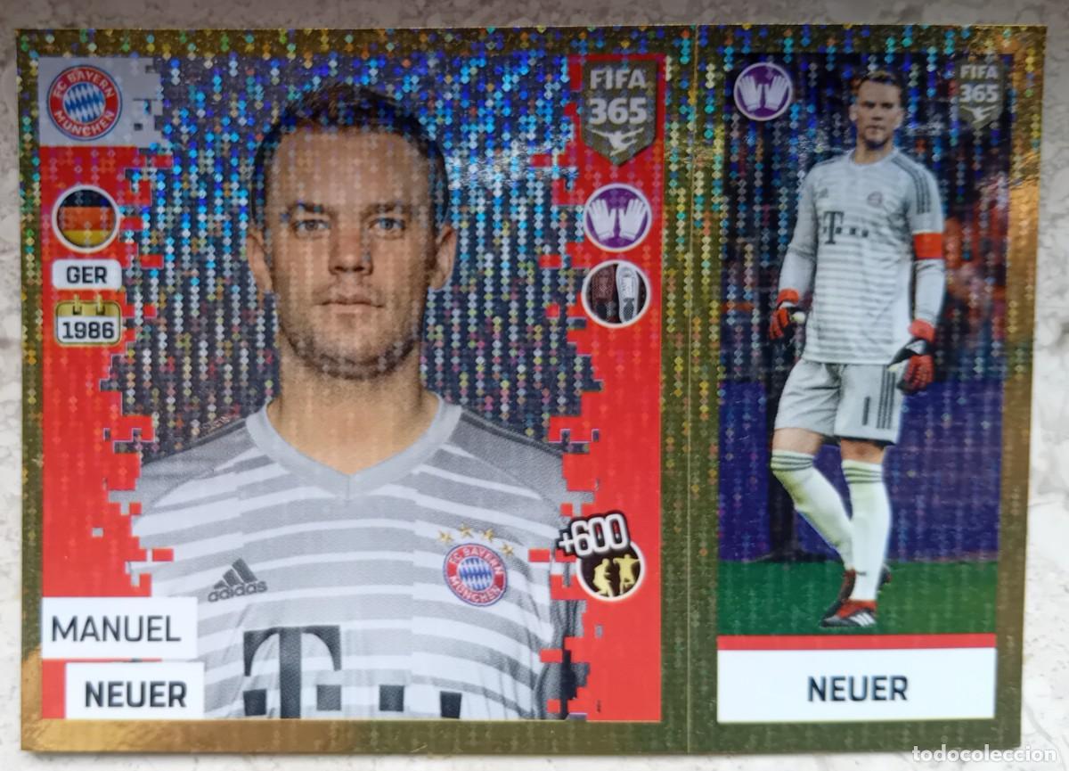 Cromos de f&uacute;tbol: Figurina Panini 2018-19 Cromo Fifa 365 2019 Manuel Neuer Bayern Munchen n 160