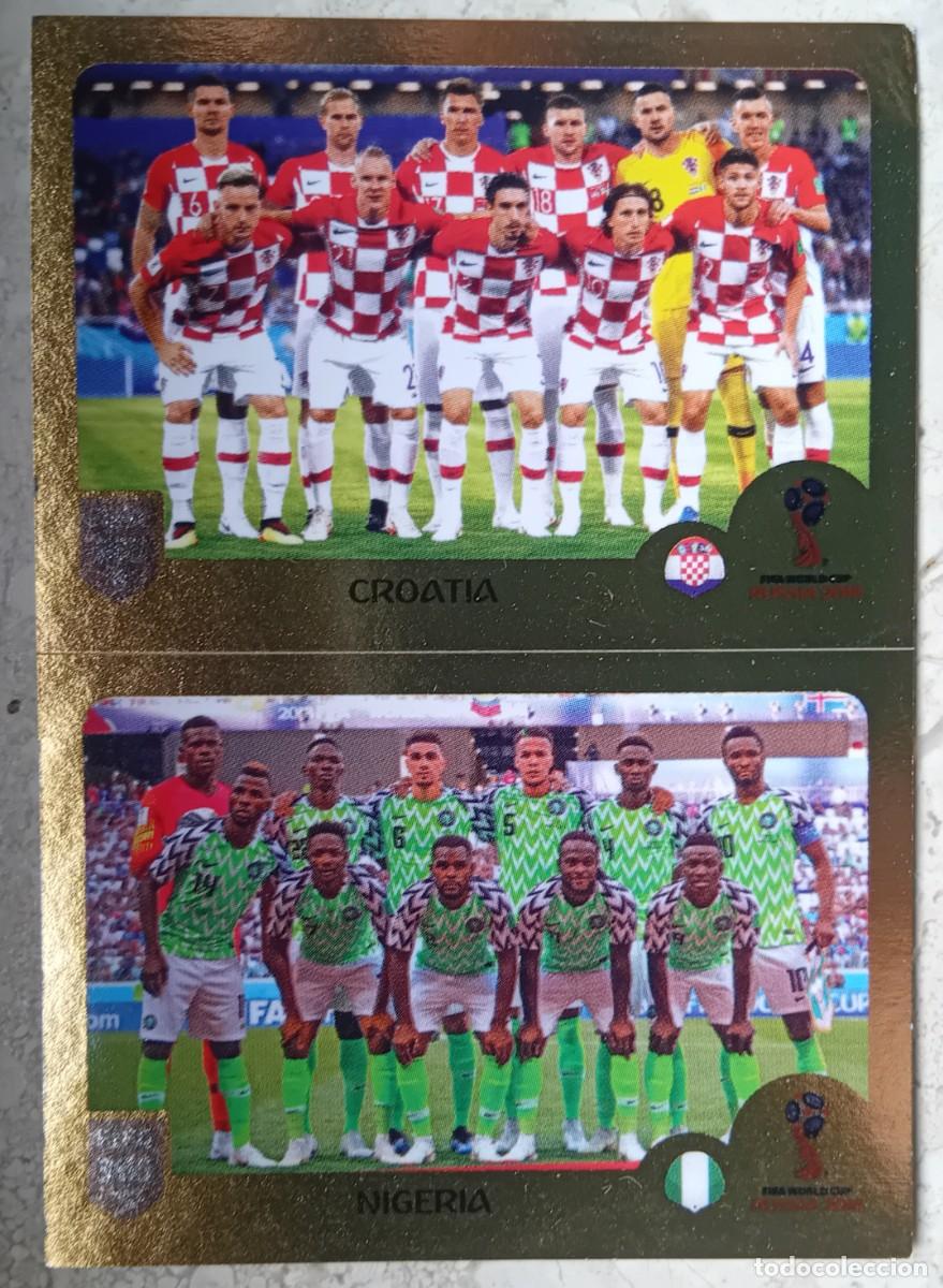 Cromos de f&uacute;tbol: Figurina Panini 2018-19 Cromo Fifa 365 2019 squadra alineaci&oacute;n Croatia Nigeria n 407 Modric