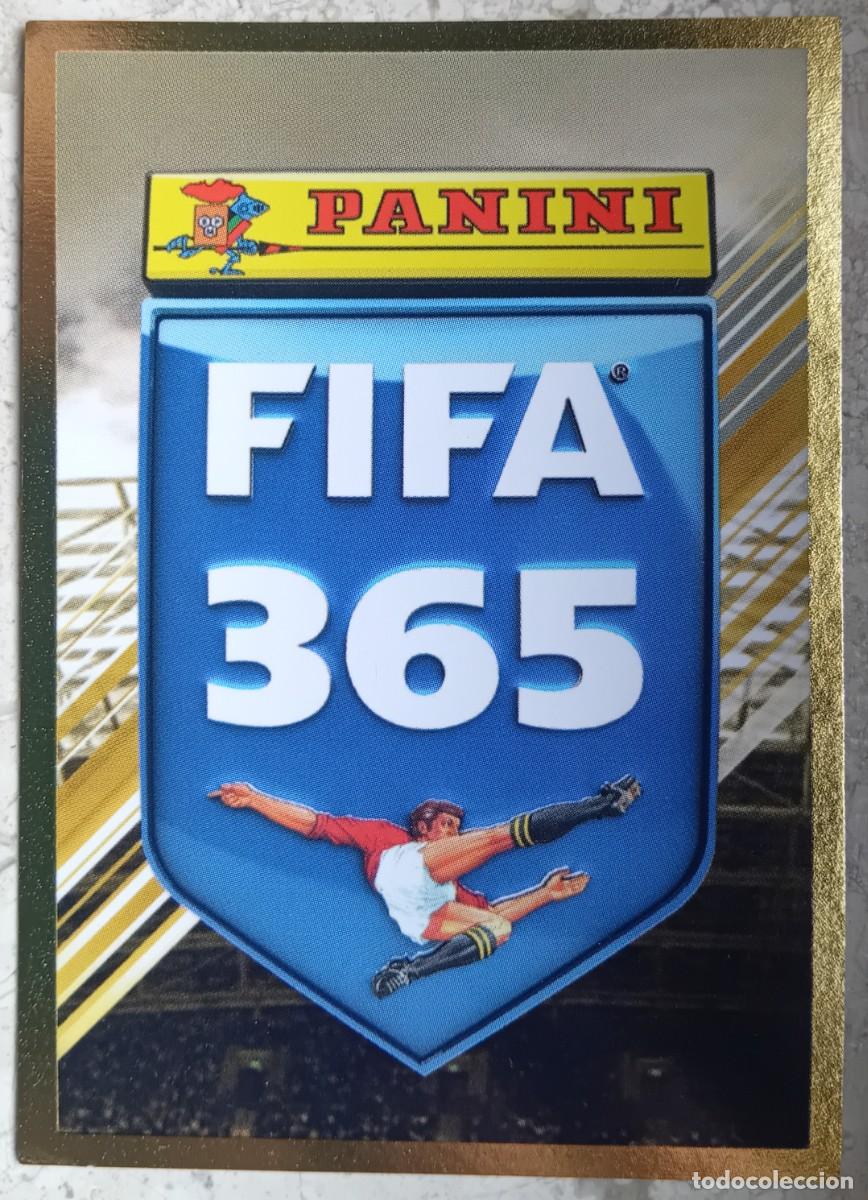 Cromos de f&uacute;tbol: Figurina Panini 2018-19 Cromo Fifa 365 2019 Logo n 1 Blu Azul