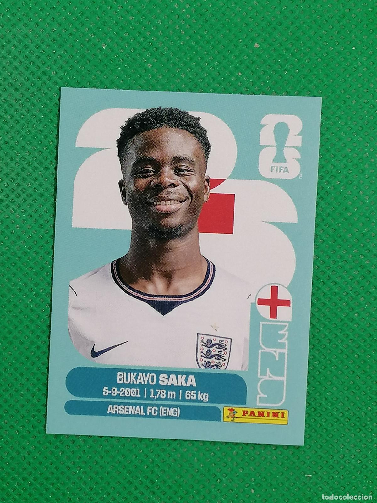 Cromos de f&uacute;tbol: ENG 17 ENG17 BUKAYO SAKA INGLATERRA ⚽ PANINI FIFA MUNDIAL WORLD CUP 26 2026 STICKER ⚽