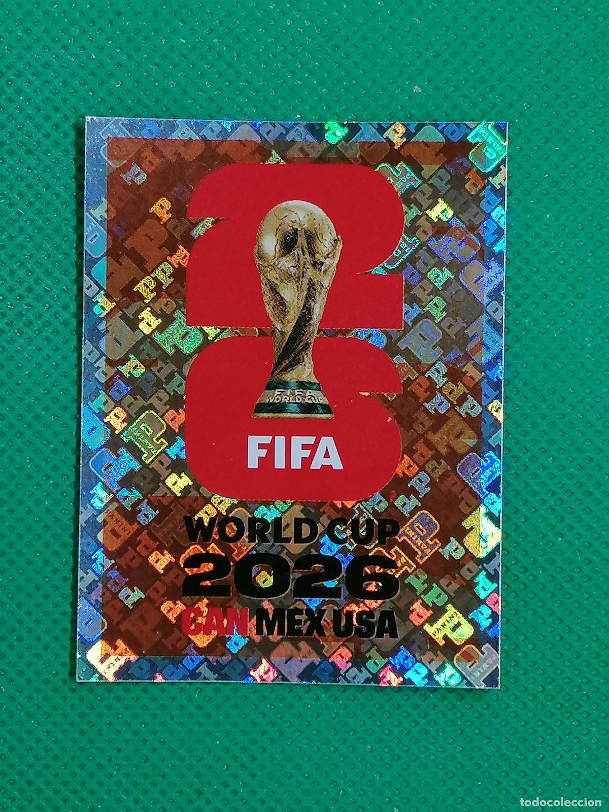 Cromos de f&uacute;tbol: FWC 6 FWC6 LOGO COPA ROJO MUNDIAL ⚽ PANINI FIFA MUNDIAL WORLD CUP 26 2026 STICKER ⚽