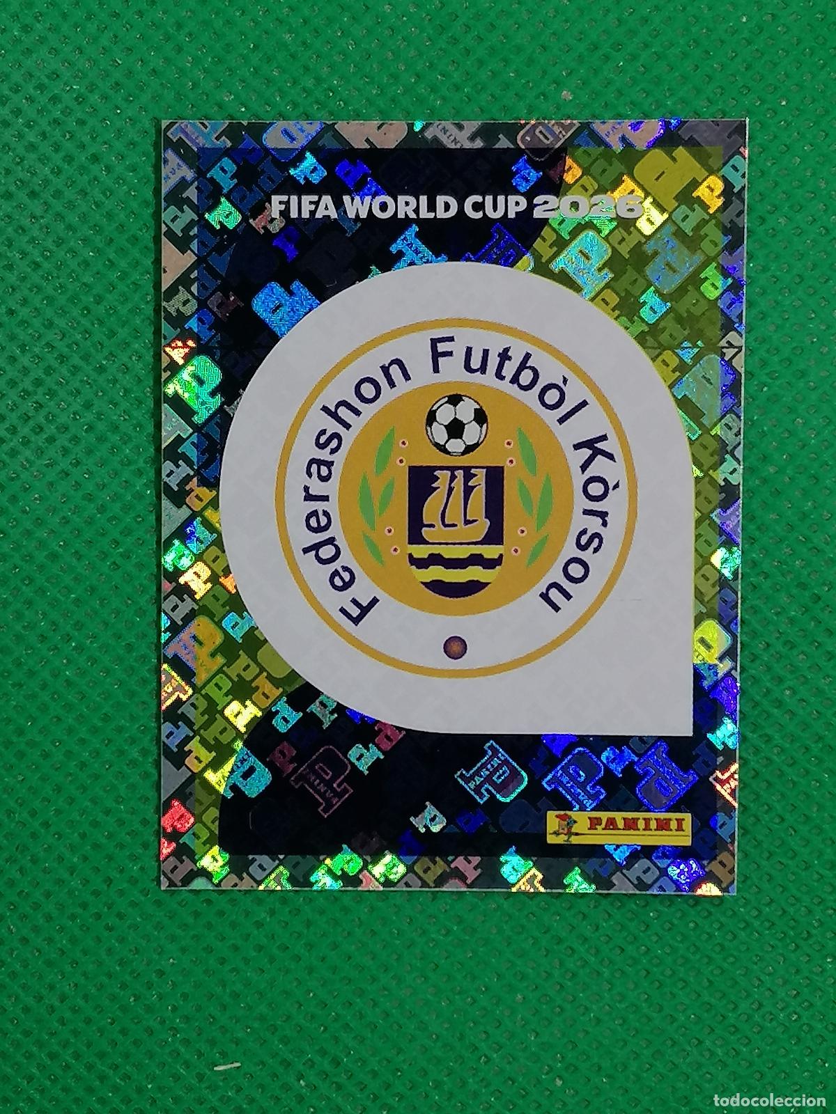 Cromos de f&uacute;tbol: CUW 1 CUW1 ESCUDO CURACAO ⚽ PANINI FIFA MUNDIAL WORLD CUP 26 2026 STICKER ⚽
