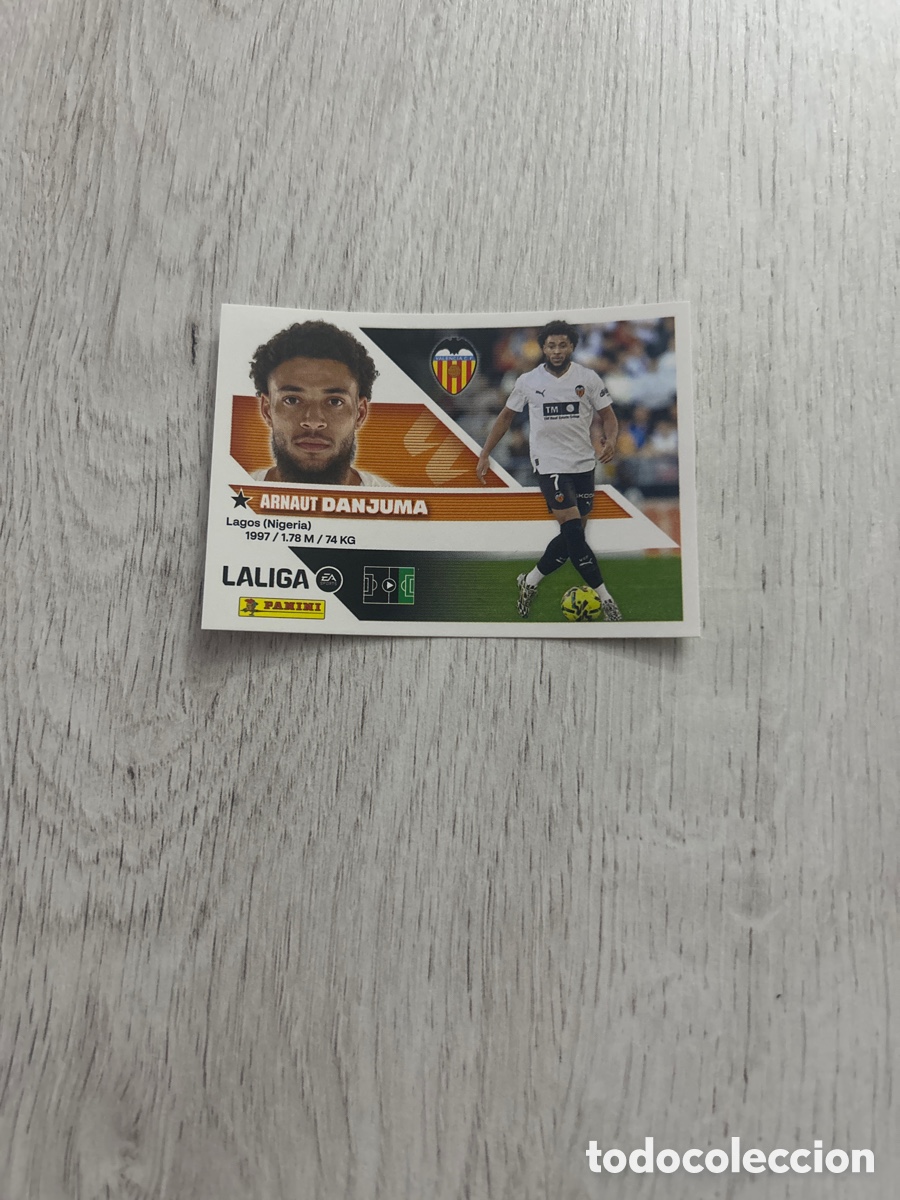 Football Stickers: Danjuma 19bis 19 Bis COLOCA Valencia Segunda 2 Edici&oacute;n Liga Este 2026/27 26-27 Panini
