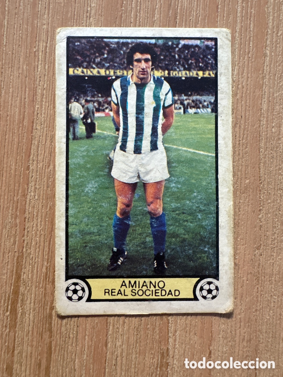 Football Stickers: 22. CROMO LIGA ESTE SIN PEGAR 1979-80 79-80 AMIANO REAL SOCIEDAD