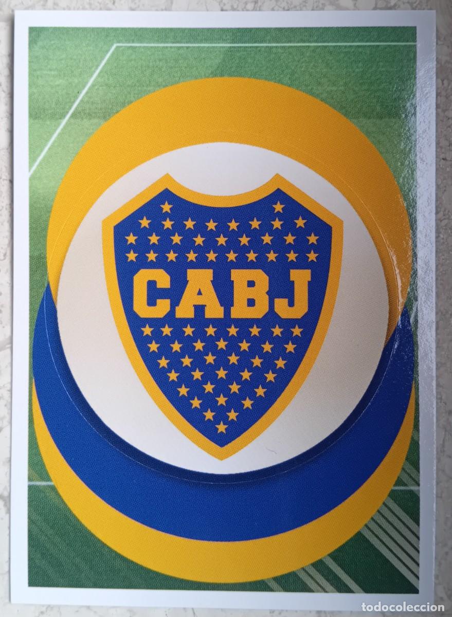Cromos de f&uacute;tbol: Figurina Panini 2018-19 Cromo Fifa 365 2019 Scudetto escudo badge Boca Juniors n 20 blu azul