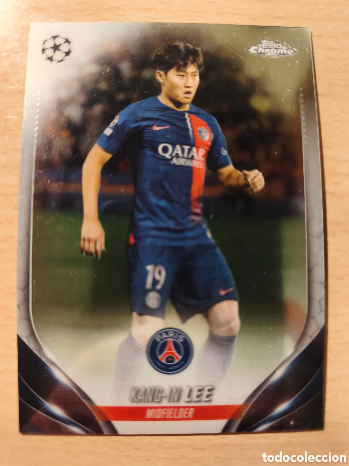 Cromos de f&uacute;tbol: 194 KANG-IN LEE PARIS SAINT GERMAIN PSG TOPPS CHROME 2023 2024 23 24