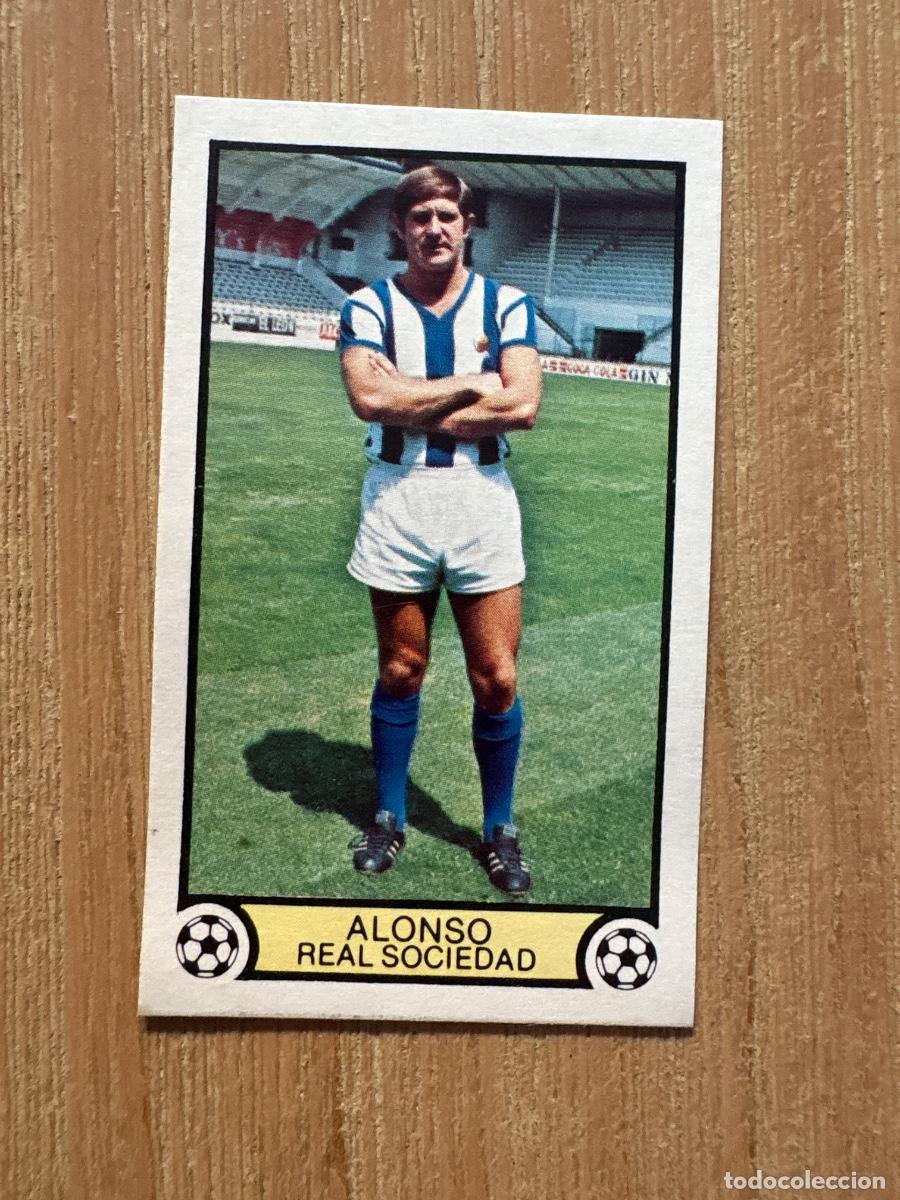 Football Stickers: 22. CROMO LIGA ESTE SIN PEGAR 1979-80 79-80 ALONSO REAL SOCIEDAD