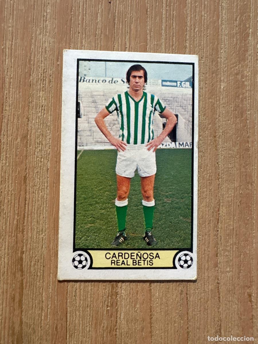 Football Stickers: 22. CROMO LIGA ESTE SIN PEGAR 1979-80 79-80 CARDE&Ntilde;OSA REAL BETIS