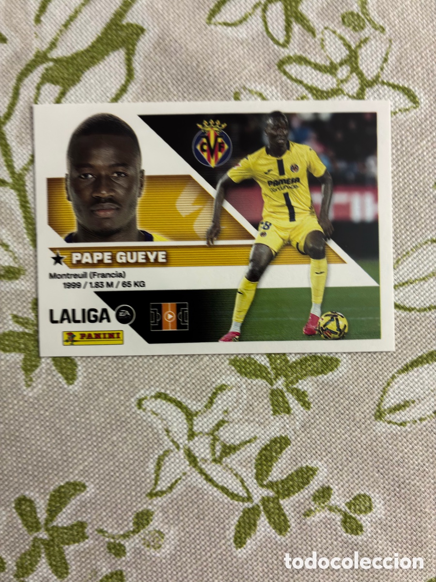 Cromos de f&uacute;tbol: Cromo Pape Gueye N.&ordm; 11 (Villarreal CF) - Colecci&oacute;n Liga 2026-27 Ediciones Este / Panini