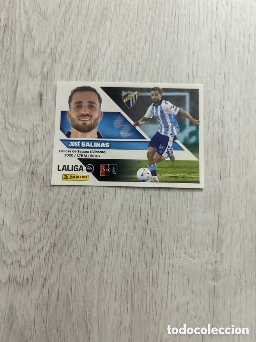 Cromos de f&uacute;tbol: Salinas 10 M&aacute;laga Segunda 2 Edici&oacute;n Liga Este 2026/27 26-27 Panini
