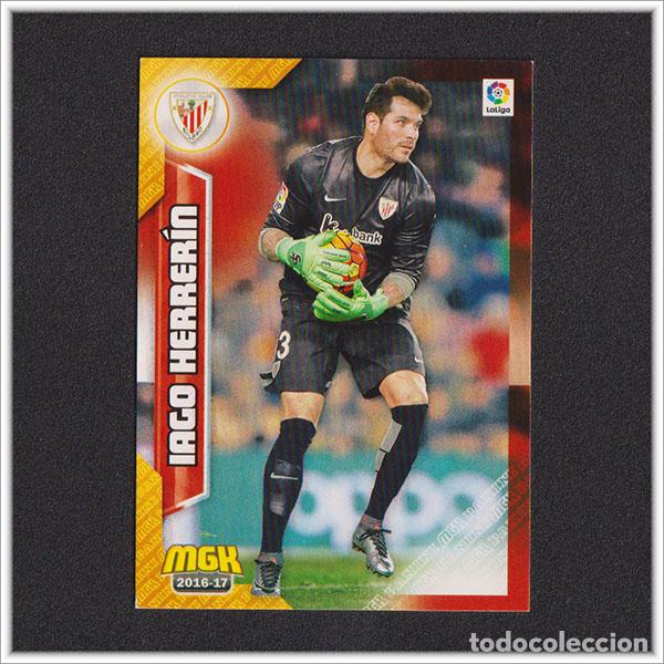 Cromos de f&uacute;tbol: MEGACRACKS 2016 2017 16 17 PANINI IAGO HERRERIN 31 ATHLETIC BILBAO COLECCI&Oacute;N LIGA MEGA CRACKS MGK