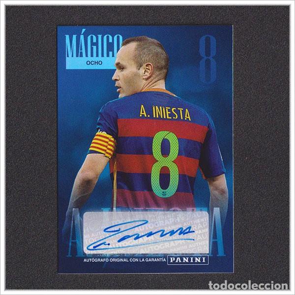 Cartes &agrave; collectionner de Football: TRIBUTO ANDRES INIESTA 1993 2024 PANINI AUTOGRAFO ORIGINAL BARCELONA BAR&Ccedil;A COLECCI&Oacute;N LIGA ALBUM