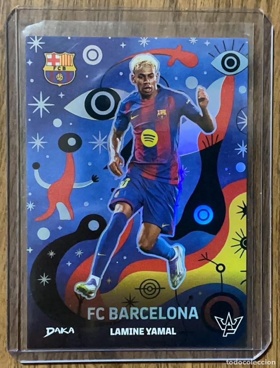 Football Stickers: Lamine Yamal /299 Insert Art Style BD-1 Daka Barca