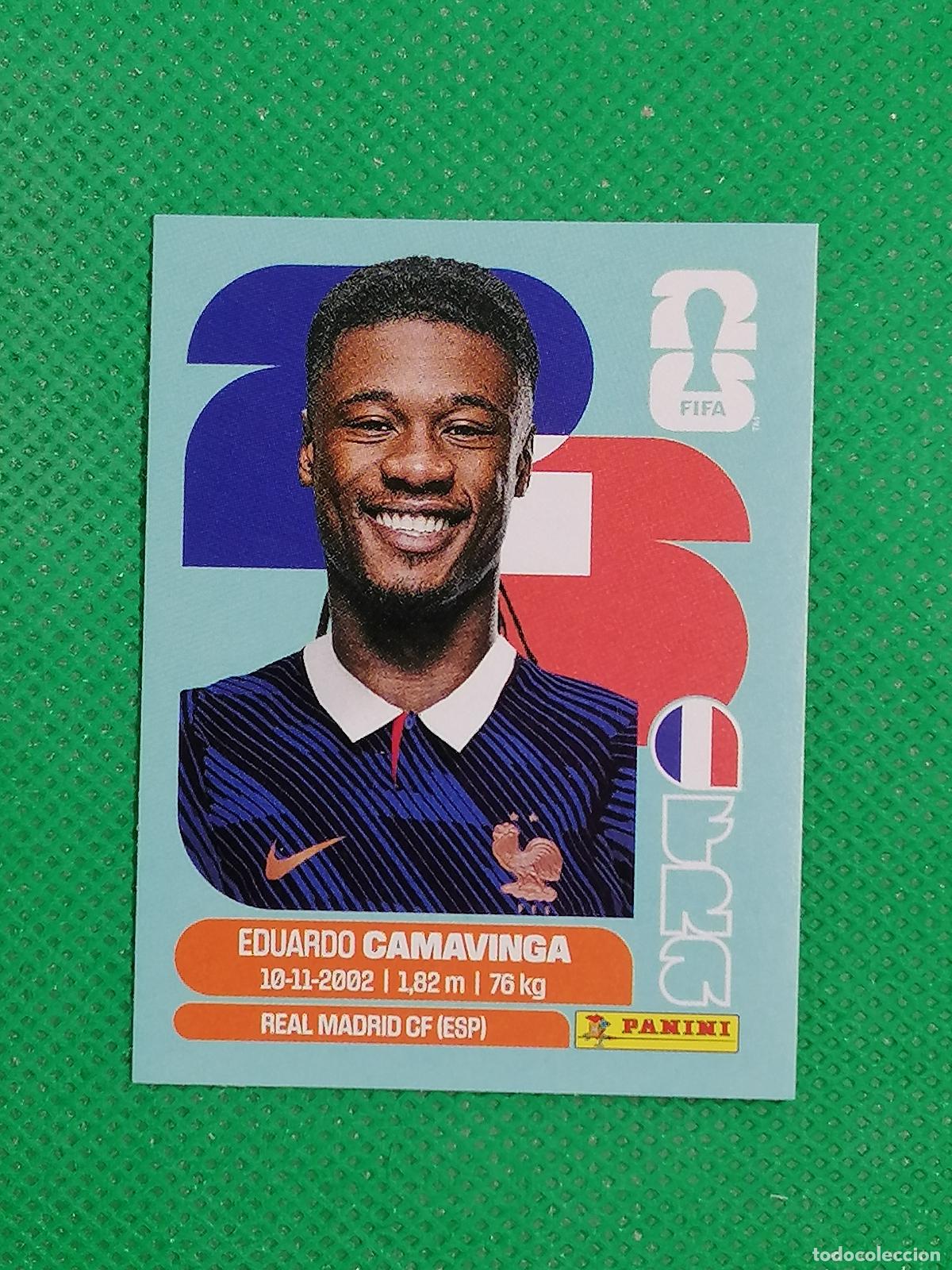 Cromos de f&uacute;tbol: FRA 10 FRA10 EDUARDO CAMAVINGA FRANCIA ⚽ PANINI FIFA MUNDIAL WORLD CUP 26 2026 STICKER ⚽