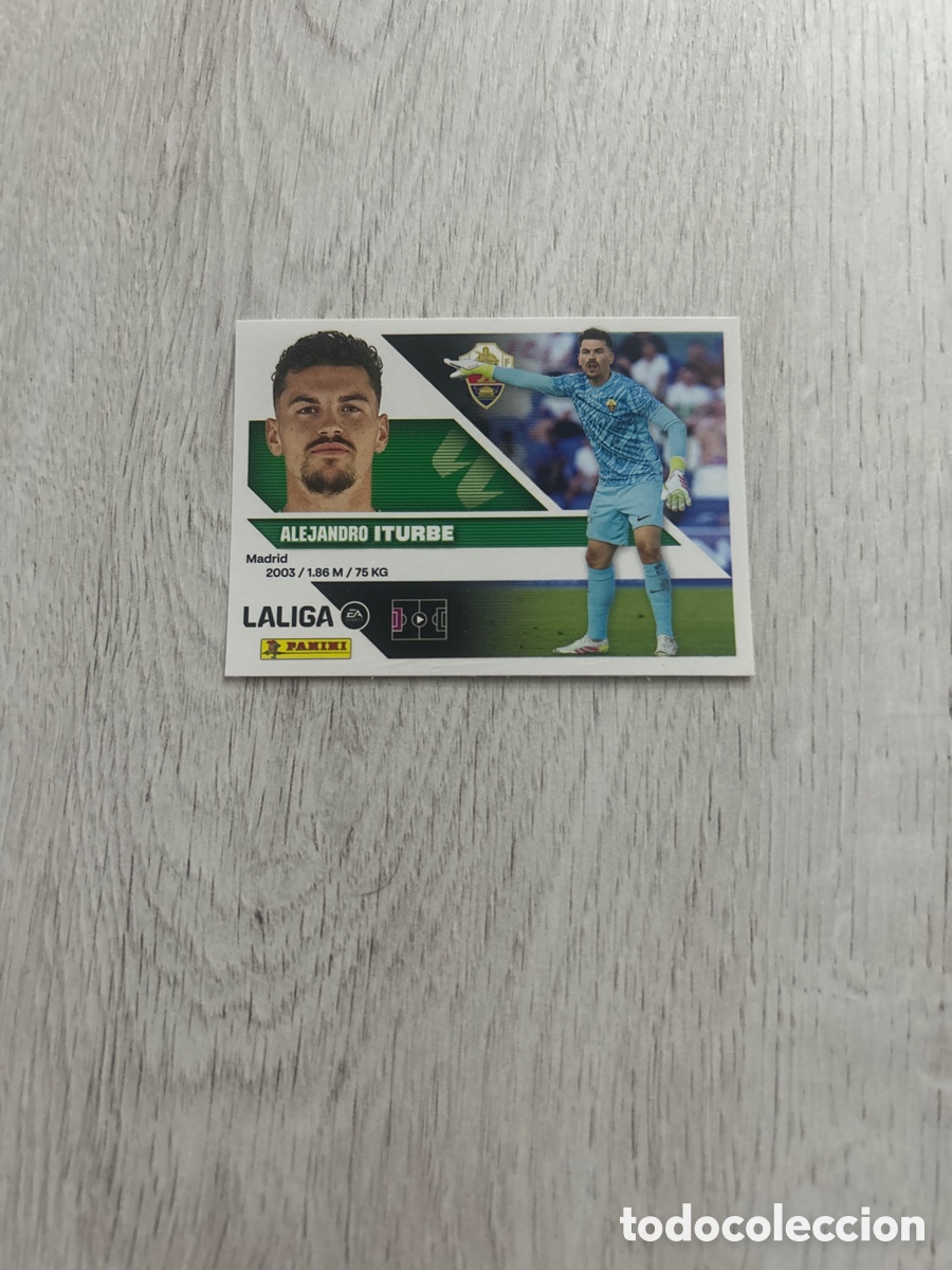 Cromos de f&uacute;tbol: Iturbe 4 Elche Segunda 2 Edici&oacute;n Liga Este 2026/27 26-27 Panini