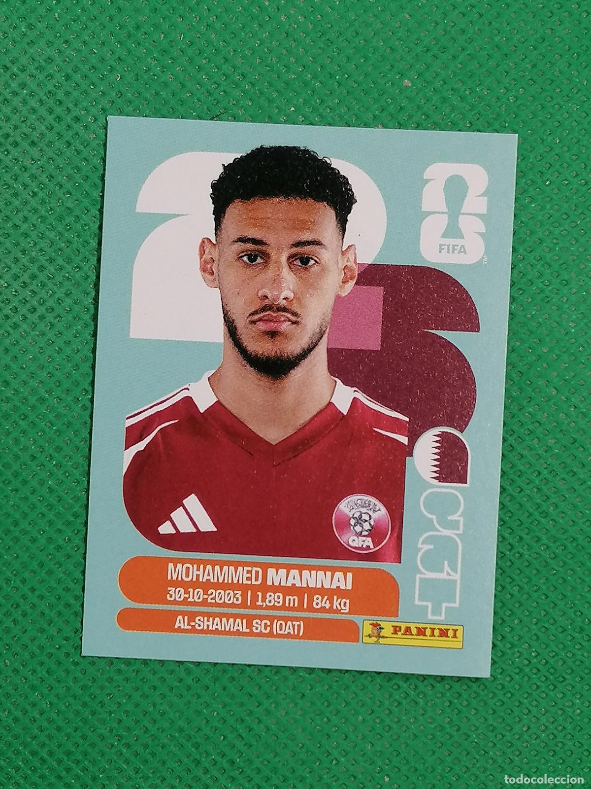 Cromos de f&uacute;tbol: QAT 9 QAT9 MOHAMMED MANNAI QATAR ⚽ PANINI FIFA MUNDIAL WORLD CUP 26 2026 STICKER ⚽